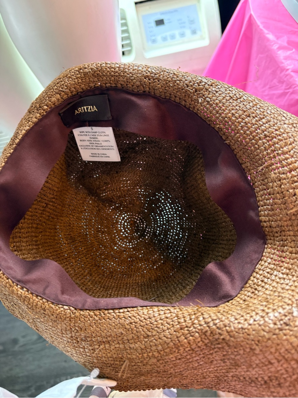 Aritzia straw Bucket Hat - Women Accessories size S